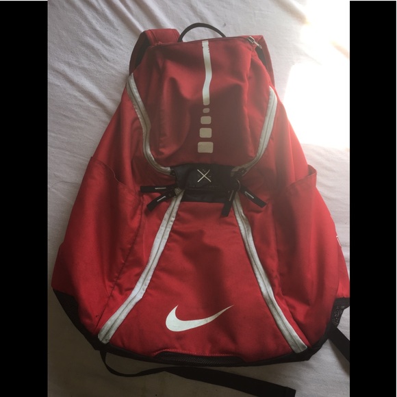 nike elite backpack red